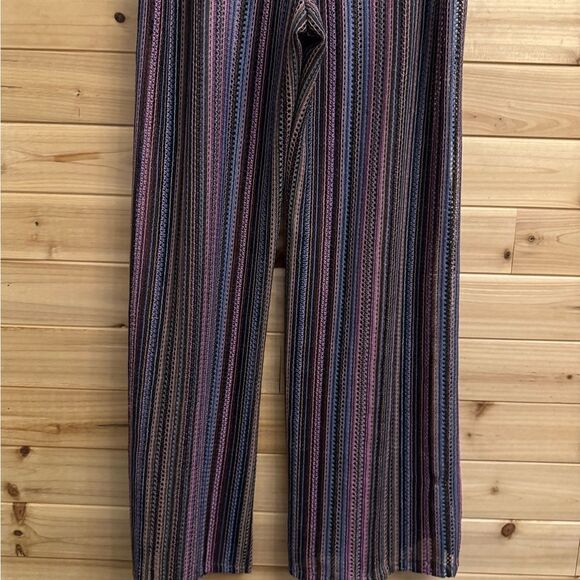 Becca Size Medium Split Leg Swim Coverup Drawstring Waistband Pants - Picture 11 of 13